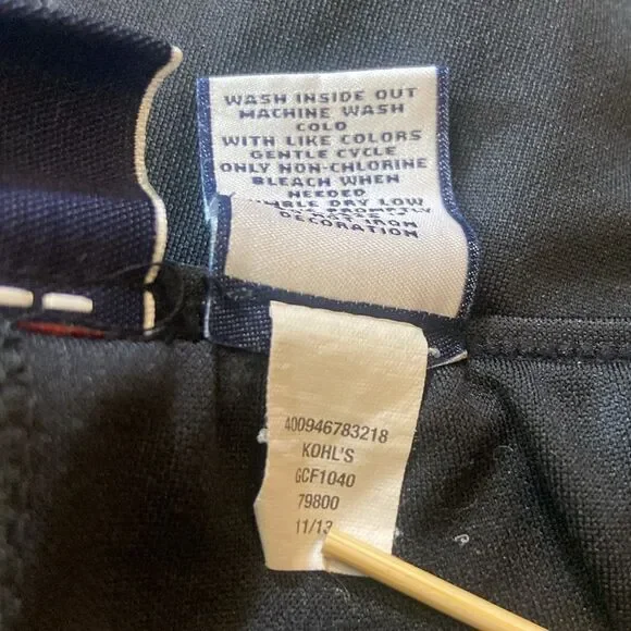 Fila Sport Black Athletic Shorts with Multicolor Trim Size L (14) - Picture 14 of 16